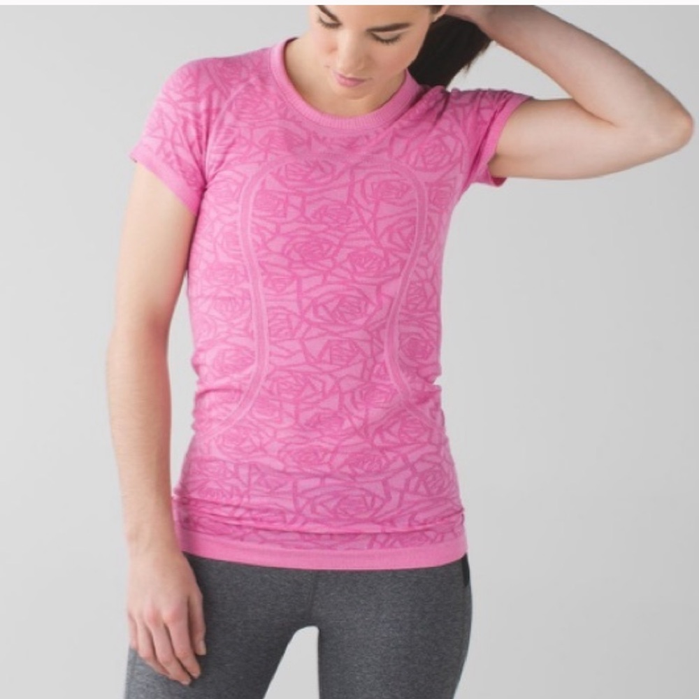 Lululemon Swiftly Tech Short Sleeve Pink Rose
